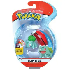 Pokemon Clip N Go: Bulbasaur  #4 & Poké Ball