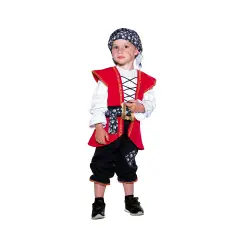 Costume Piccolo Pirata Easy Baby - Taglia 2/3 Anni