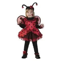 Costume Coccinella Lucy Easy Baby 2/3 Anni