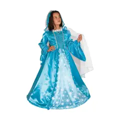 Costume Magia di Ghiaccio Bambina 3/4 Anni