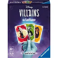 Disney Villains, Gioco di Carte per Tutta la Famiglia