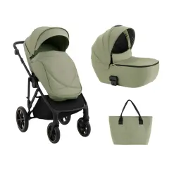 Passeggino 2in1 Con Navicella Thea Army Green