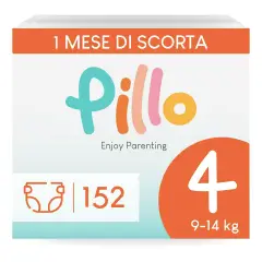 Pannolini Pillo Enjoy Taglia 4 Maxi (9-14 kg) - Confezione da 38 Pezzi