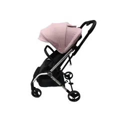 Passeggino Antes Baby Spin Nero/rosa Telaio Silver