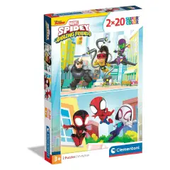 Puzzle Spidey & Amici 2x20 Pezzi