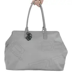 Borsa Da Viaggio In Tessuto Grigia Bamboom