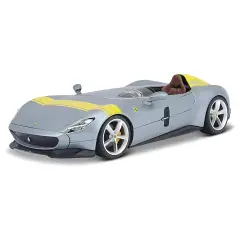 Ferrari Monza SP1 Race & Play Silver 1:24 - Modello Auto Collezionabile