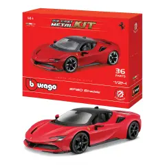 Auto 1:24 Model Kit Ferrari R&p Sf90 Stradale