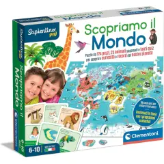 Clementoni Sapientino Più – Scopriamo il Mondo