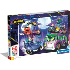 Puzzle 60 Pezzi Maxi Batwheels