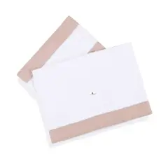 Set Lenzuola Culla 3 Pezzi Alondra – Cremarosa 50x80 cm