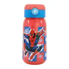 Spiderman Borraccia Con Cannuccia "Pop Up" Ml. 510