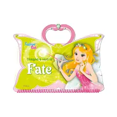 Disegna e vesti le fate. Fashion girl. Con adesivi