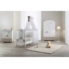 Bagnetto Orsone Bianco Tortora