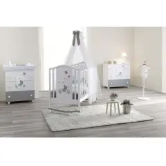 Bagnetto Orsone Bianco Grigio