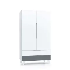 LIFESTYLE ARMADIO BIANCO 2 ANTE+ 2 CASS. A347-M7769