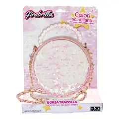 Girabrilla Bag, Borsetta con Paillettes e Tracolla