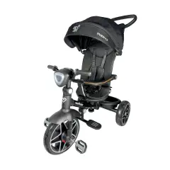 Triciclo Evolutivo 4-in-1 Moov-LX GioJoy by Giodicart – Telaio Nero e Rivestimenti Nero