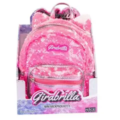Girabrilla Mini Backpack Kitty Rosa