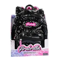 Girabrilla Mini Backpack Kitty Nera