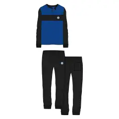 Pigiama Serafino Interlock Kids Inter 4/5 Anni