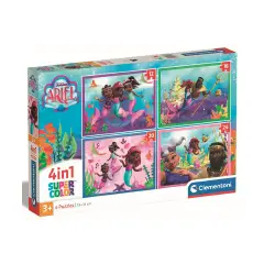 Puzzle 4 in 1 Disney Ariel