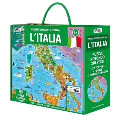 Cofanetto Libri L'Italia: Viaggia, Conosci, Esplora | Sassi Junior