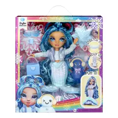 Rainbow High Winter Wonderland Doll- Skyler Blue
