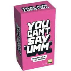 You Can't Say Umm, party game per **4-10 giocatori