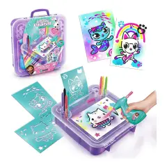 Gabby Dollhouse Valigetta Airbrush Art