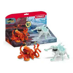 Schleich Eldrador Creatures Ice bug vs Fire kraken