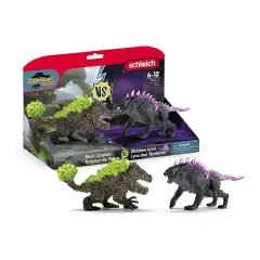 Schleich Eldrador Creatures Shadow Lynx vs Rock crush