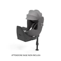 Seggiolino Auto Sirona T I - Size Plus Mirage Grey Con Cappottina 40-105cm
