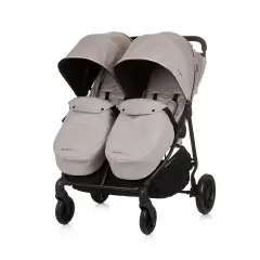 Passeggino Gemellare Twin Top Stars Macadamia
