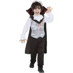Costume Vampiro Insanguinato per Bambini - Taglia S - 7/8 anni