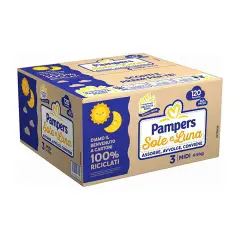 Pannolini Pampers Sole e Luna Esapack - Taglia 3 - 4-9 Kg - 120 Pezzi