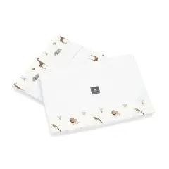 Lenzuola Culla 3 Pezzi Natura 50x80 cm – Set Alondra 100% Cotone