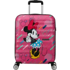 American Tourister Trolley Wavebreaker Disney Spin.55/20 Minnie Future Pop