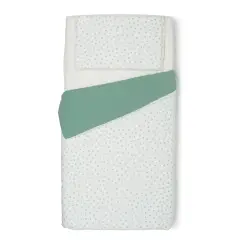 Fodera Piumino con Federa per Culla Evo 100x100 Cm var. Trigoflio