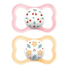 Succhietto Air Bio-Circolare Silicone +6 Mesi Bambina – 2 Pezzi