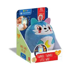 Twinkle Twinkle - Little Wolf Peluche Rumori Bianchi E Lucina Per Addormentamento