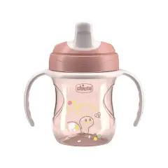 Chicco Training Cup 6+ Mesi - Tazza Antigoccia Rosa