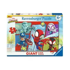 Puzzle Spidey 60 Pezzi Giant | Puzzle Bambini 4+ Anni, 70x50cm