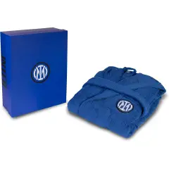 Accappatoio Inter Con Cappuccio per Bambini 4-6 Anni