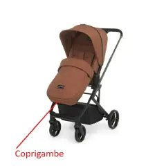 Coprigambe Per Passeggino Tictoc Tuscany Foppapedretti