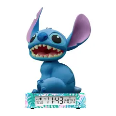 Lampada 3D Con Sveglia Stitch