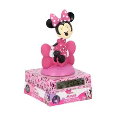 Lampada 3D Con Sveglia Minnie