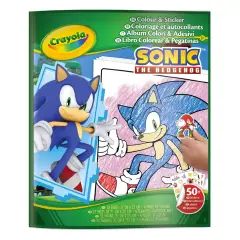 Album Adesivi Coloring Sonic