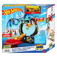 Hot Wheels - Playset City Attacco Del Pipistrello HTN78