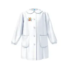 Grembiule Bambina Asilo Ape Bianco 2 Anni